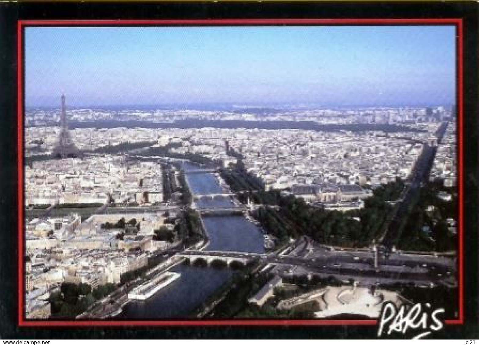 CPM NEUVE - PARIS TOUR EIFFEL,PONTS SUR LA SEINE, ARC DE TRIOMPHE (704)_CP161 - Bridges