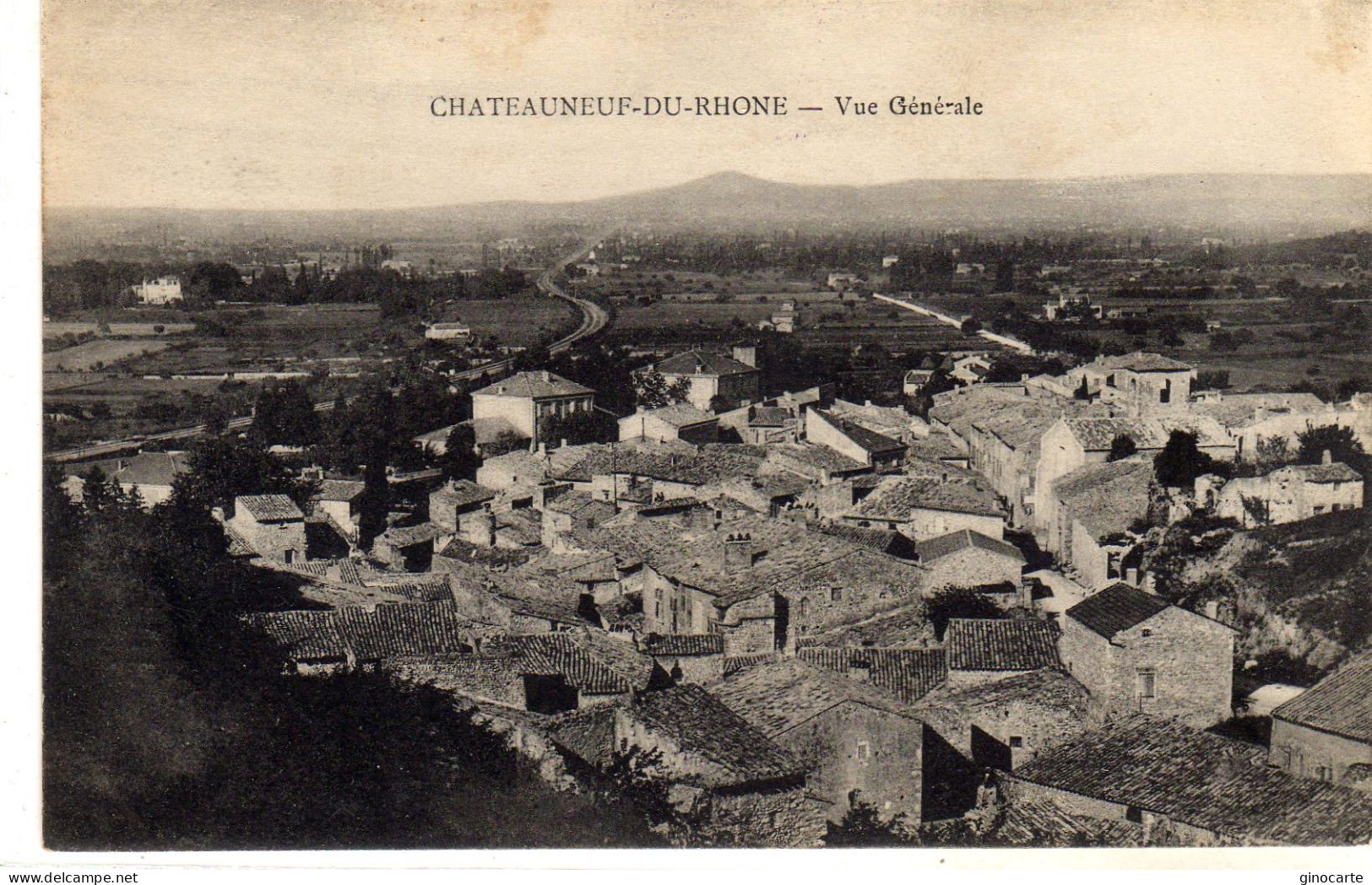 Chateauneuf Du Rhone Vue Generale - Sonstige & Ohne Zuordnung