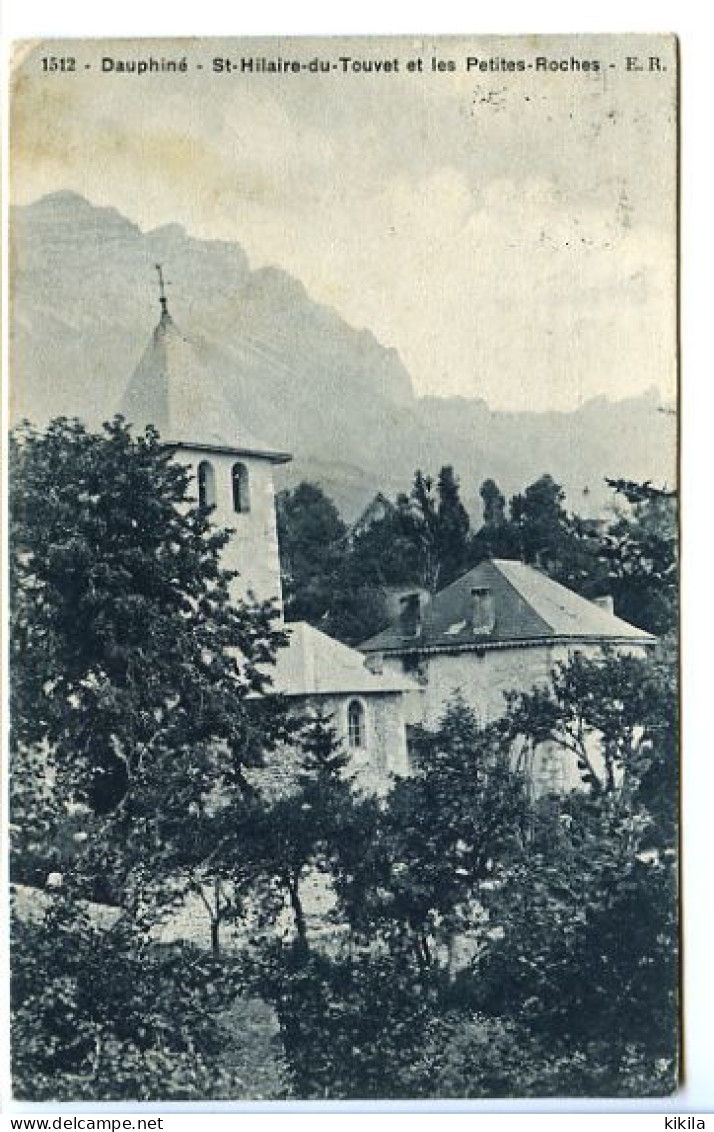 CPA  9 X 14 Isère  SAINT HILAIRE DU TOUVET Et Les Petites Roches - Saint-Hilaire-du-Touvet