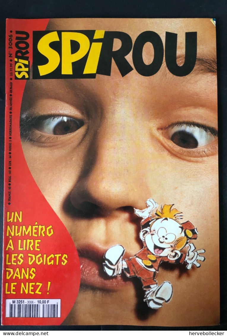 Spirou Hebdomadaire N° 3006 -1995 - Spirou Magazine