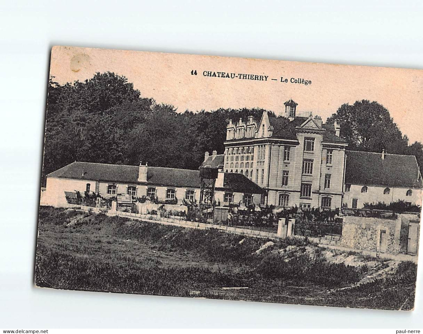 CHATEAU THIERRY : Le Collège - état - Chateau Thierry