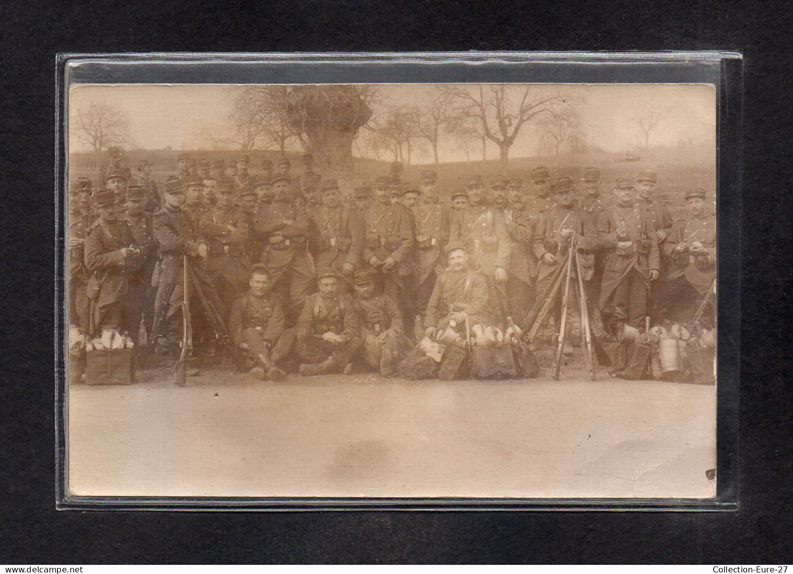 (08/05/24) 16-CPA BRIE CHAMPNIERS - CARTE PHOTO MILITAIRES - Autres & Non Classés