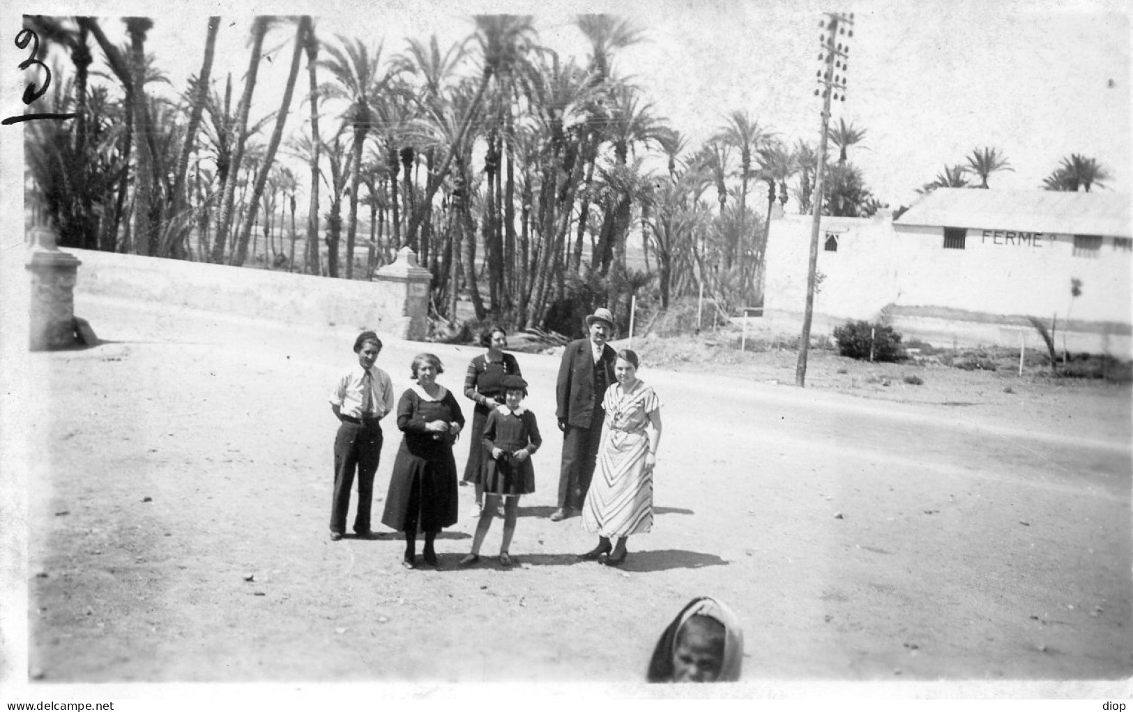Photographie Photo Vintage Snapshot Afrique Maroc Marrakech  - Afrika