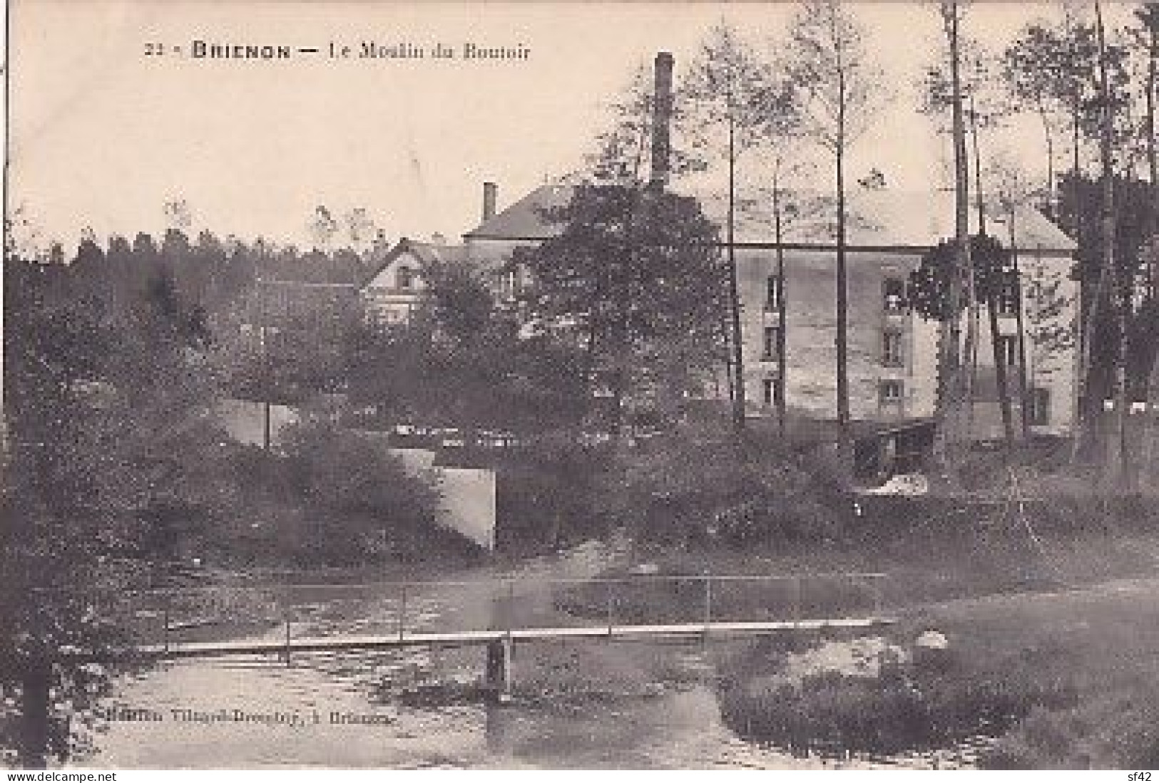 BRIENON                 LE  MOULIN  DU BOUTOIR - Brienon Sur Armancon