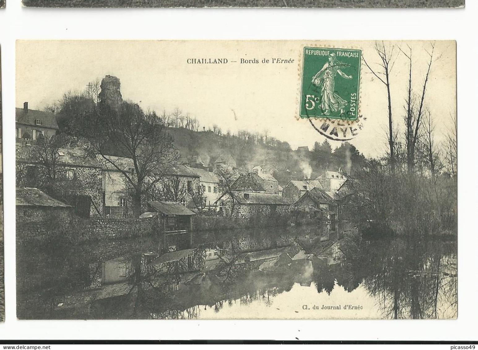 Mayenne , Chailland , Bord De L'erné - Chailland