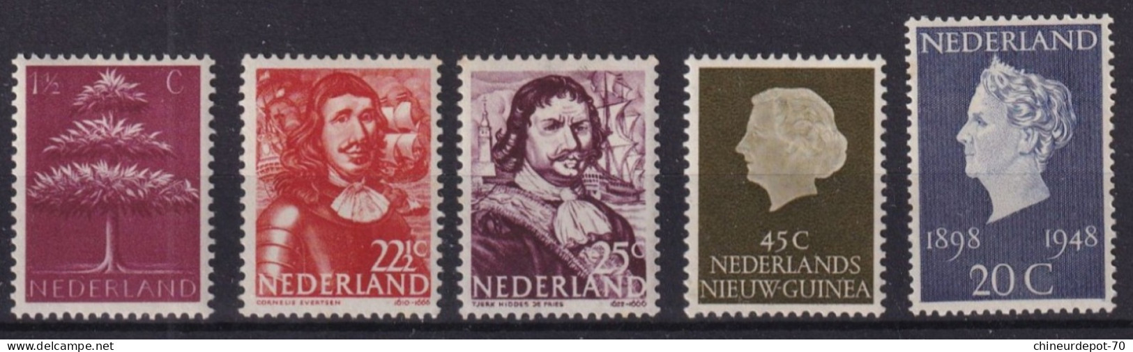 Timbres Pays-Bas  Nederland  Neufs * Avec Charnières - Andere & Zonder Classificatie