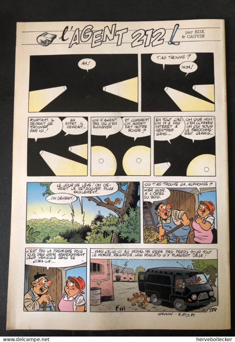 Spirou Hebdomadaire N° 3009 -1995 - Spirou Magazine