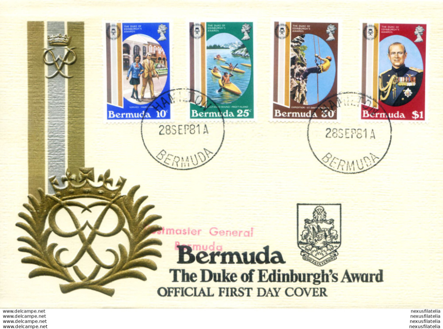 Annata Completa 1981. 3 FDC. - Bermudes