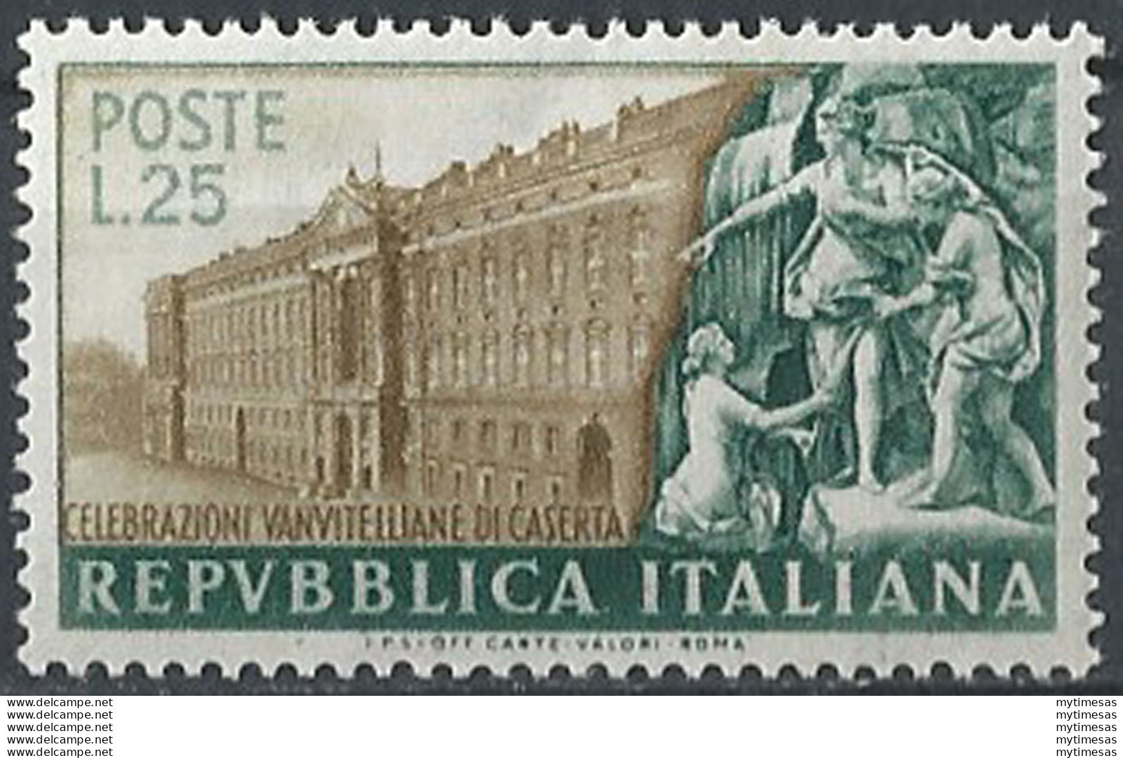 1952 Italia Vanvitelli MNH Sassone N. 683 - 1946-60: Ungebraucht