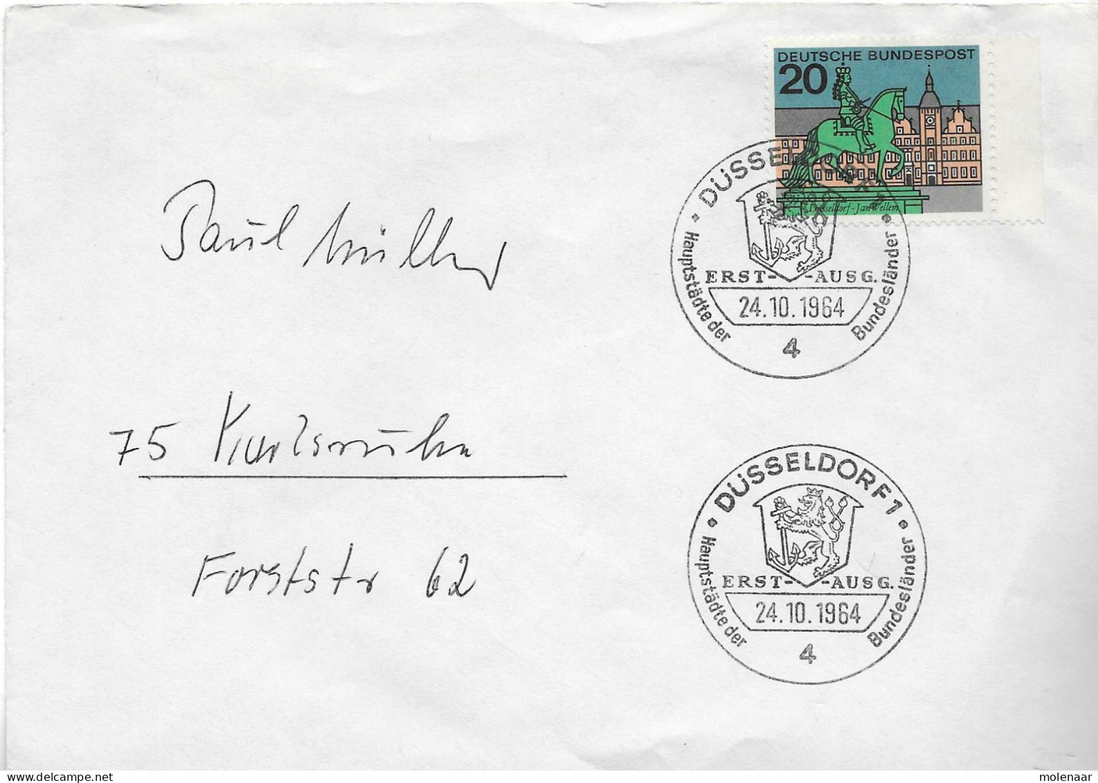 Postzegels > Europa > Duitsland > West-Duitsland > 1960-1969 > Brief Met No. 423 (17304) - Covers & Documents