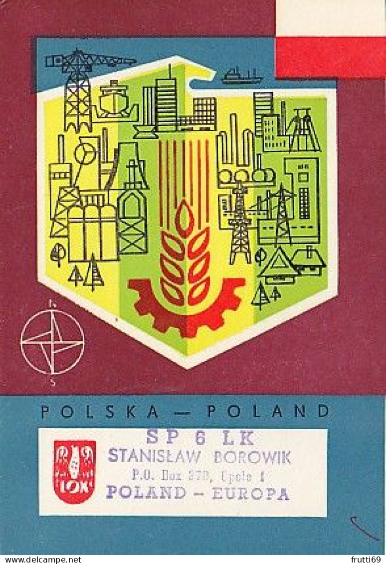AK 210688 QSL - Poland - Opole - Radio Amateur