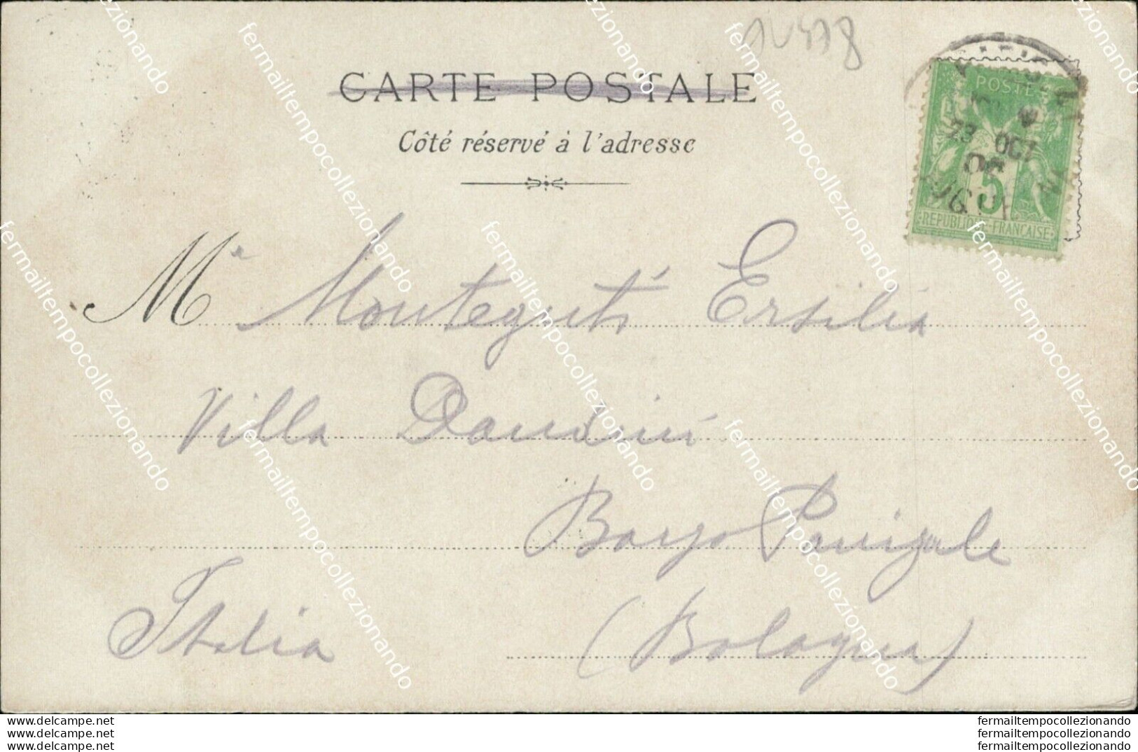 Au478 Cartolina Village Suisse Paris 1900 - Sonstige & Ohne Zuordnung