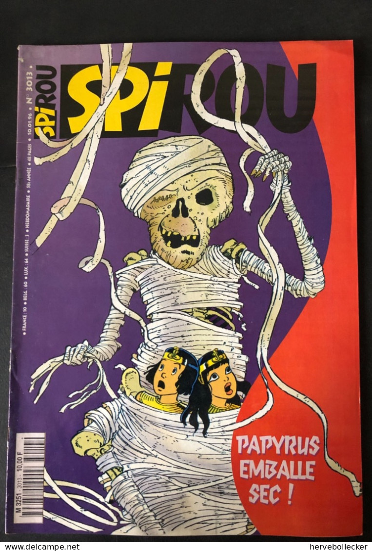 Spirou Hebdomadaire N° 3013 -1996 - Spirou Magazine