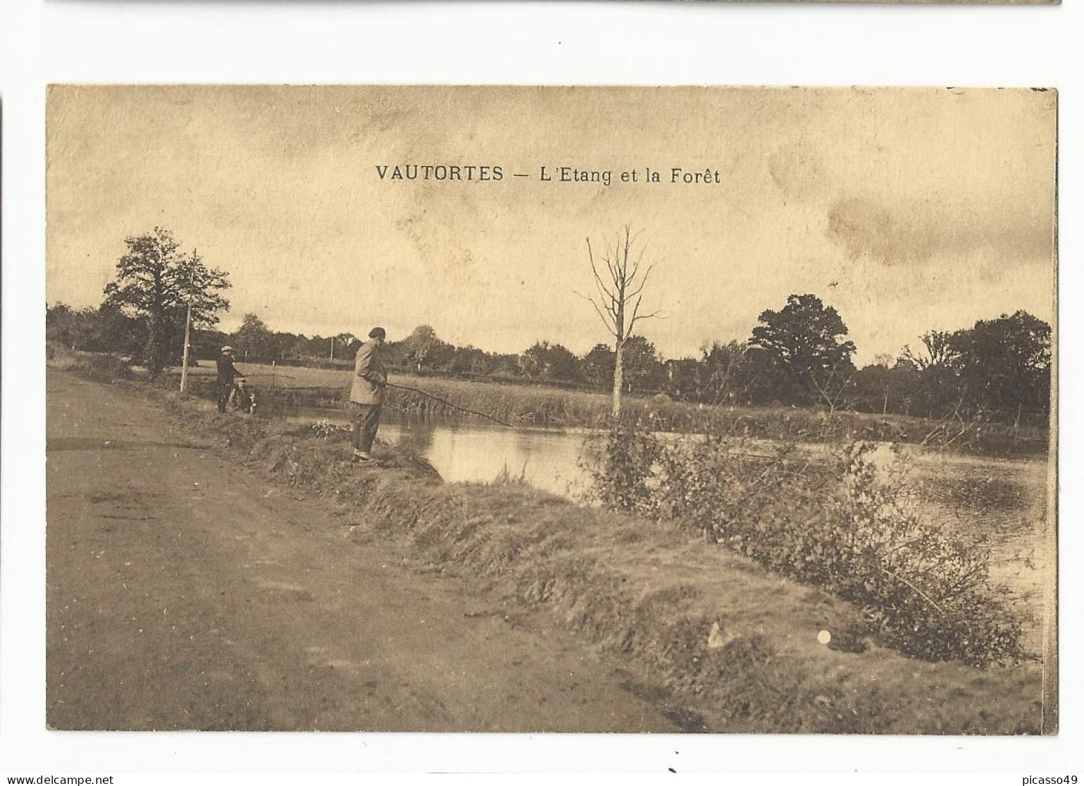 Mayenne , Vautortes , L'étang Et La Forêt - Other & Unclassified