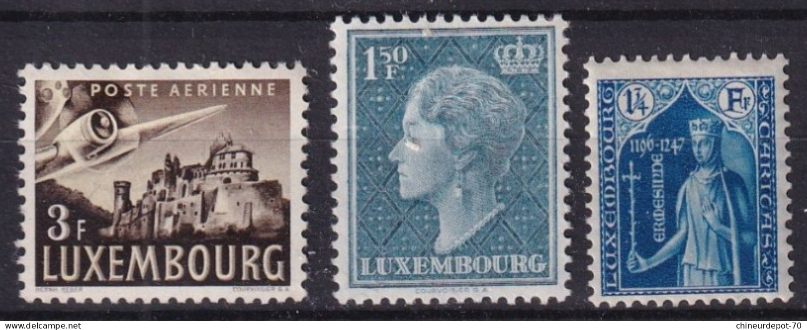 Timbres  Luxembourg  Neufs * Avec Charnières - Other & Unclassified