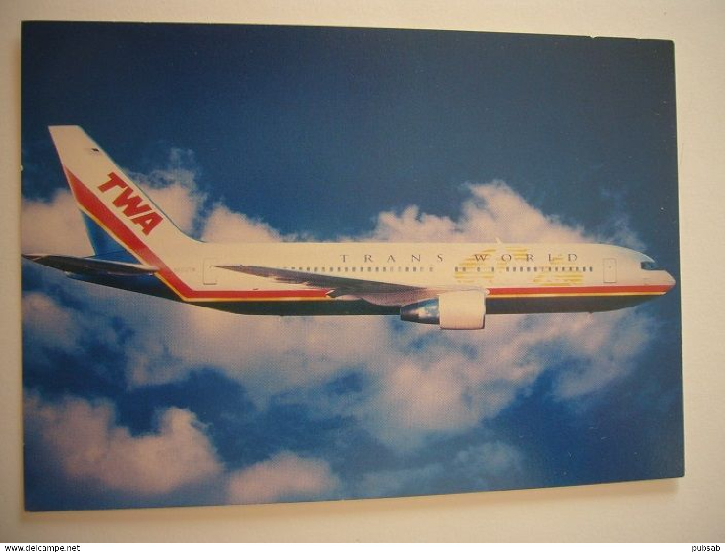 Avion / Airplane / TWA - TRANS WORLD AIRLINES / Boeing 767-231ER / Airline Issue - 1946-....: Moderne