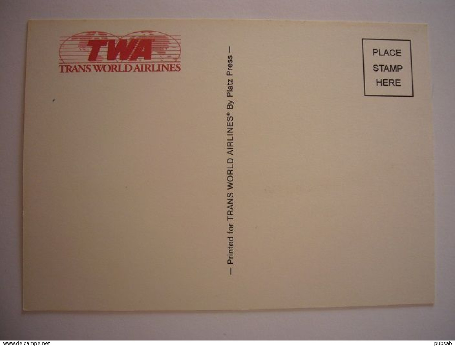 Avion / Airplane / TWA - TRANS WORLD AIRLINES / Boeing 767-231ER / Airline Issue - 1946-....: Moderne