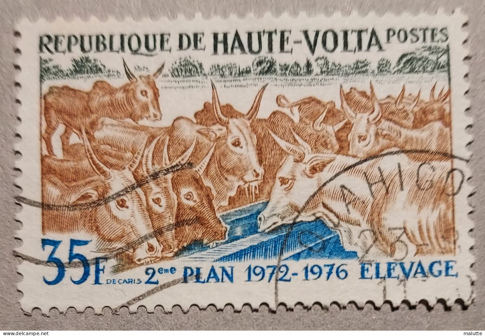 Haute Volta YT 276 Oblitéré Animaux - Upper Volta (1958-1984)