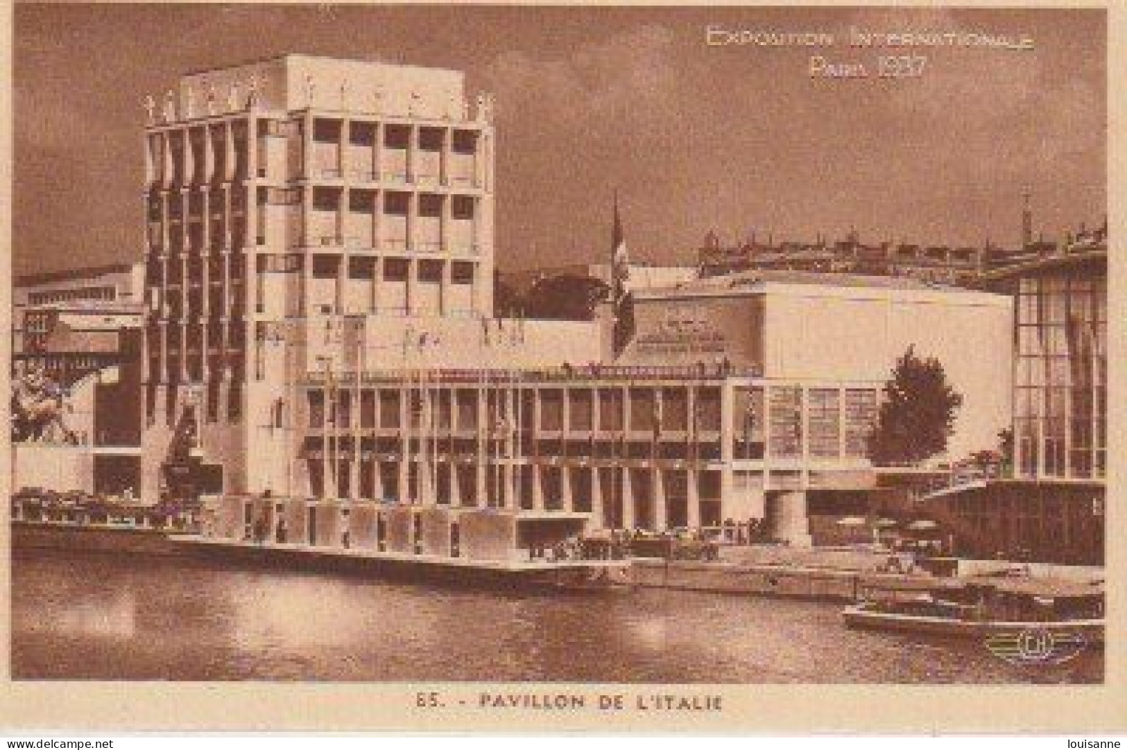 EXPOSITION   INTERNATIONALE    PARIS  1937    - C P A  (  24 /5 / 34  ) - Expositions