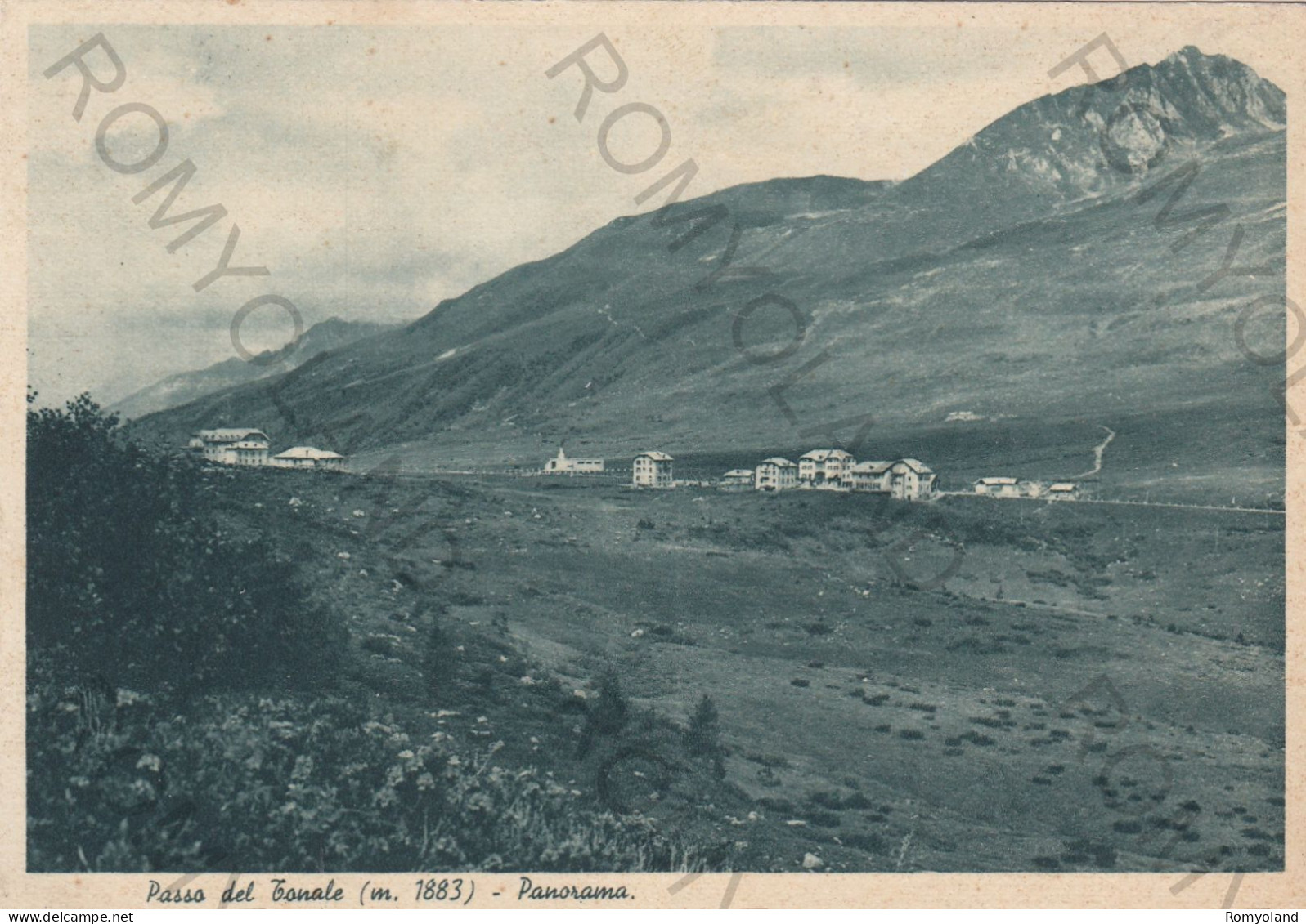 CARTOLINA  C11 PASSO DEL TONALE M1883,BRESCIA,LOMBARDIA-PANORAMA-CTORIA,MEMORIA,CULTURA,BELLA ITALIA,NON VIAGGIATA - Brescia