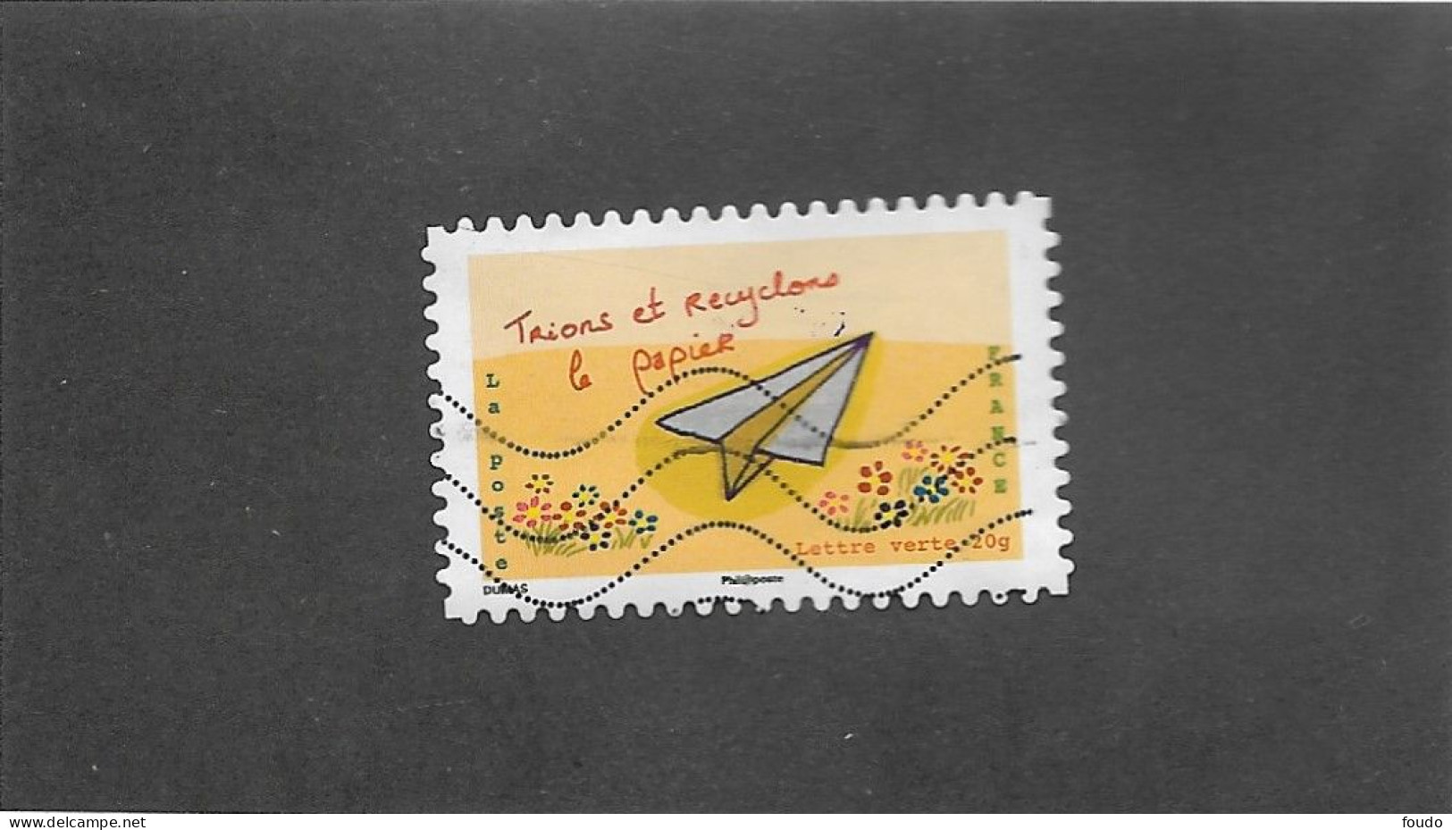 FRANCE 2014 - Adhésif  N°YT 969 - Used Stamps