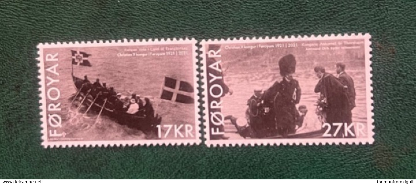 Faroe Islands 2021 - The 100th Anniversary Of The Royal Visit Of King Christian X. - Färöer Inseln