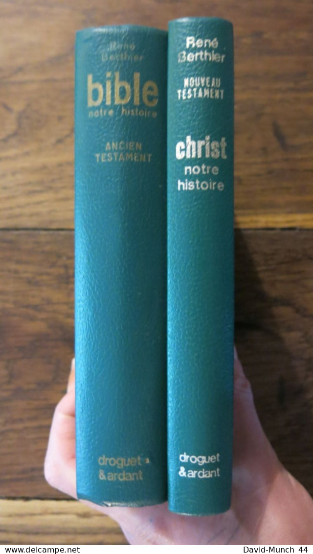 La Bible En 2 Tomes De René Berthier, Illustrations De Charles Front. Droguet & Ardant - Religione