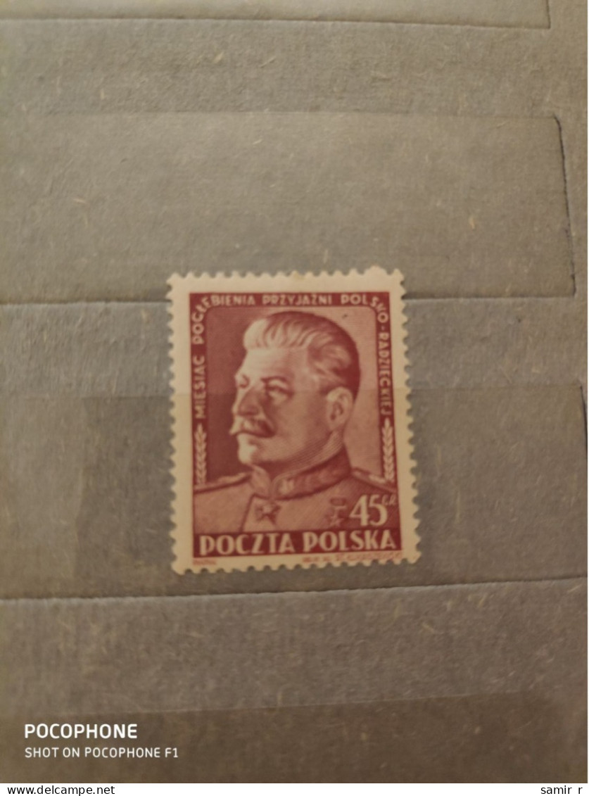 1951	Poland	Stalin (F96) - Unused Stamps