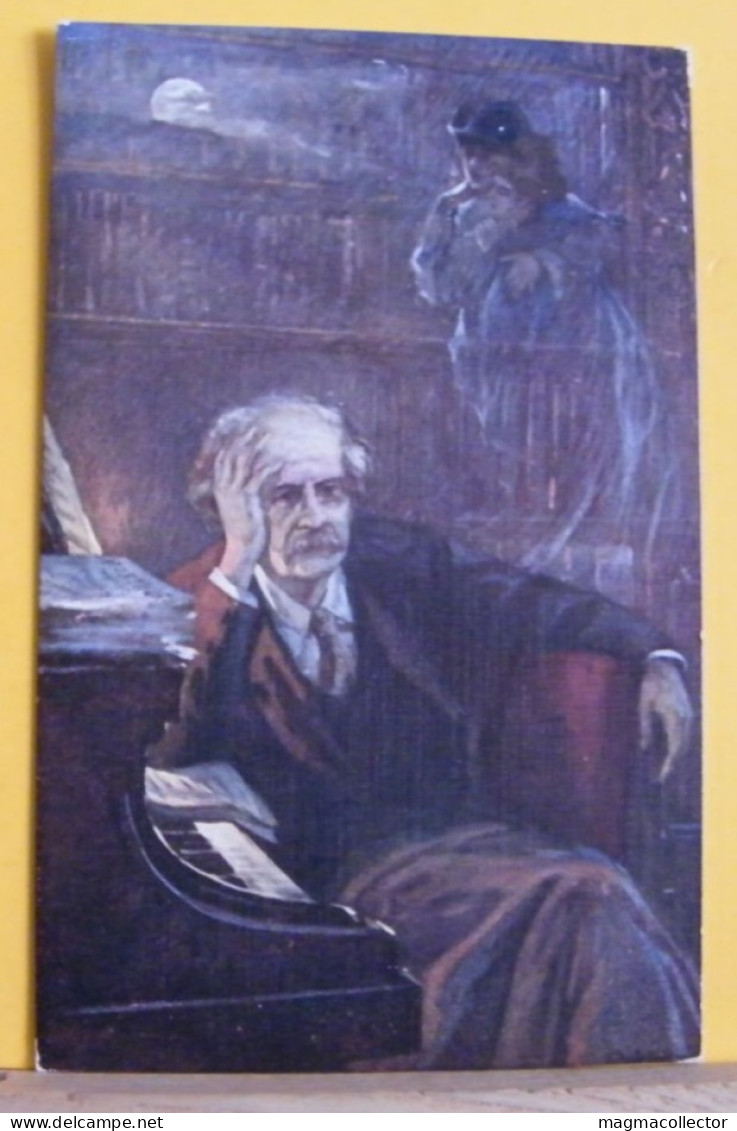 (ART/2) L. BALESTRIERI, J. MASSENET COMPSTANT - COMPONENDO MESSENET - MANON - NON VIAGGIATA 1920ca - Schilderijen