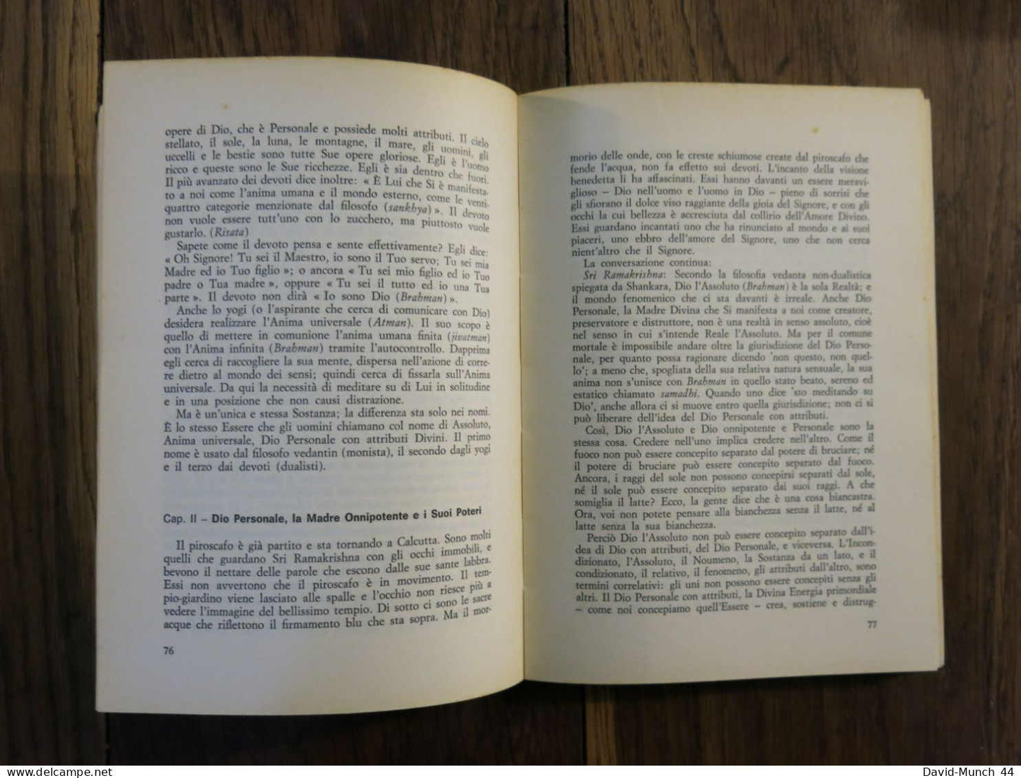 Il Vangelo Di Sri Ramakrishna, Secondo M. Vidyananda. 1984 - Religion