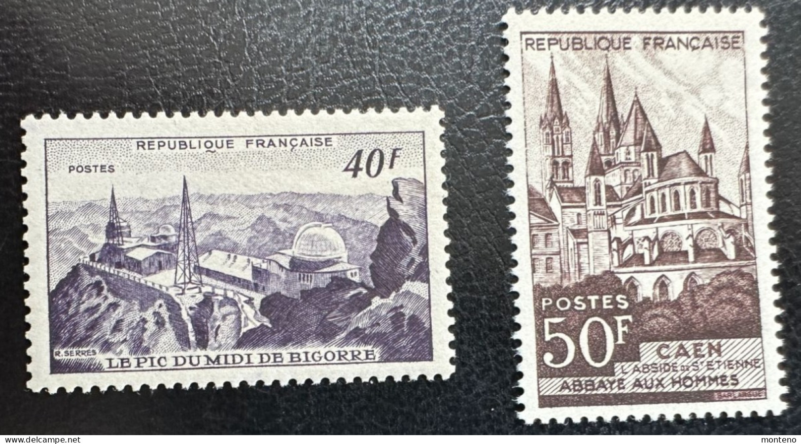 France 1951  Y Et T 916/7  ** Neuf Sans Charnière - Nuevos