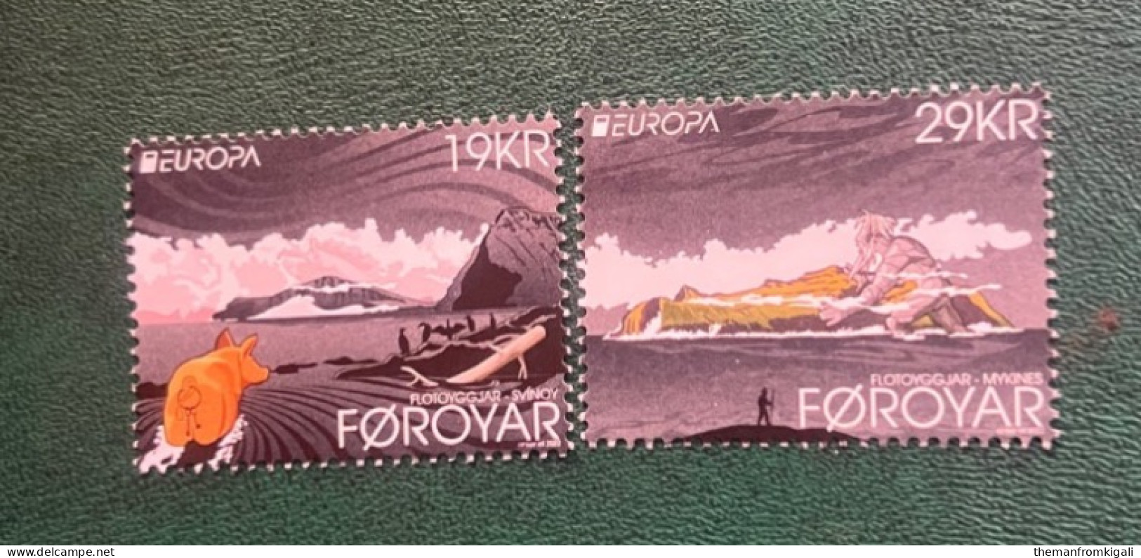 Faroe Islands 2022 - Europa Stamps - Stories And Myths. - Färöer Inseln