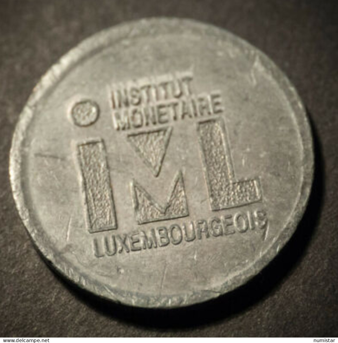 Token , Münze , Luxemburg , IML , Institut Monetaire Luxembourgeois , Zink , Medaille - Andere & Zonder Classificatie