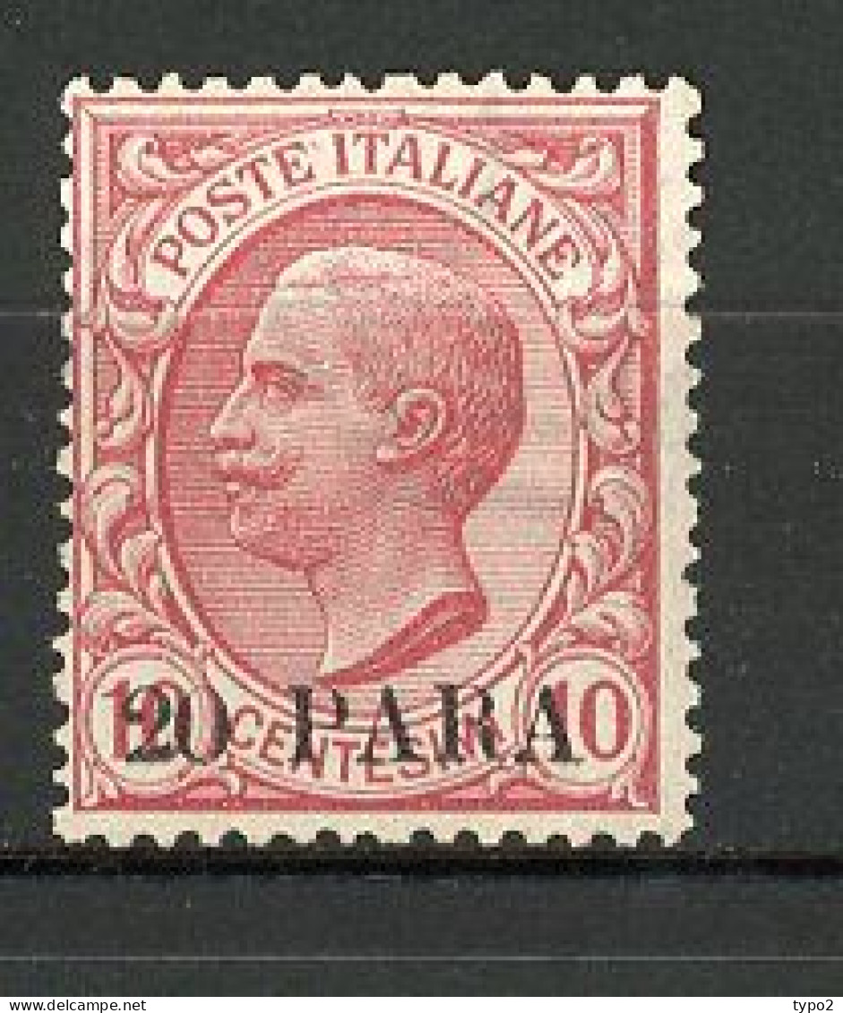 CONSTANTINOPOLI   Yv. N° 33  SA N° 9  (*)  20pa S 10c Cote 12 Euro BE  2 Scans - Europese En Aziatische Kantoren