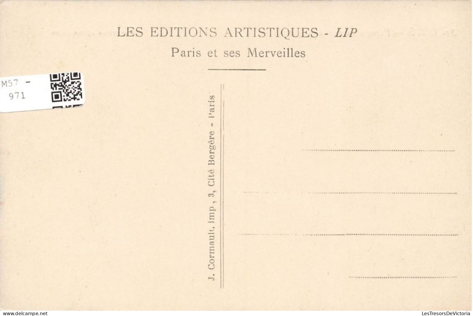 FRANCE - Paris - Panorama Sur La Seine - Carte Postale Ancienne - Cartas Panorámicas