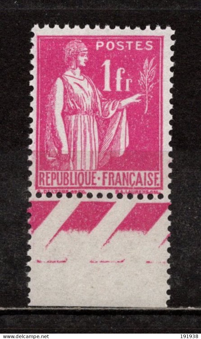 France N° 369**, Bdf, Luxe, Cote 7,00 € - Ongebruikt