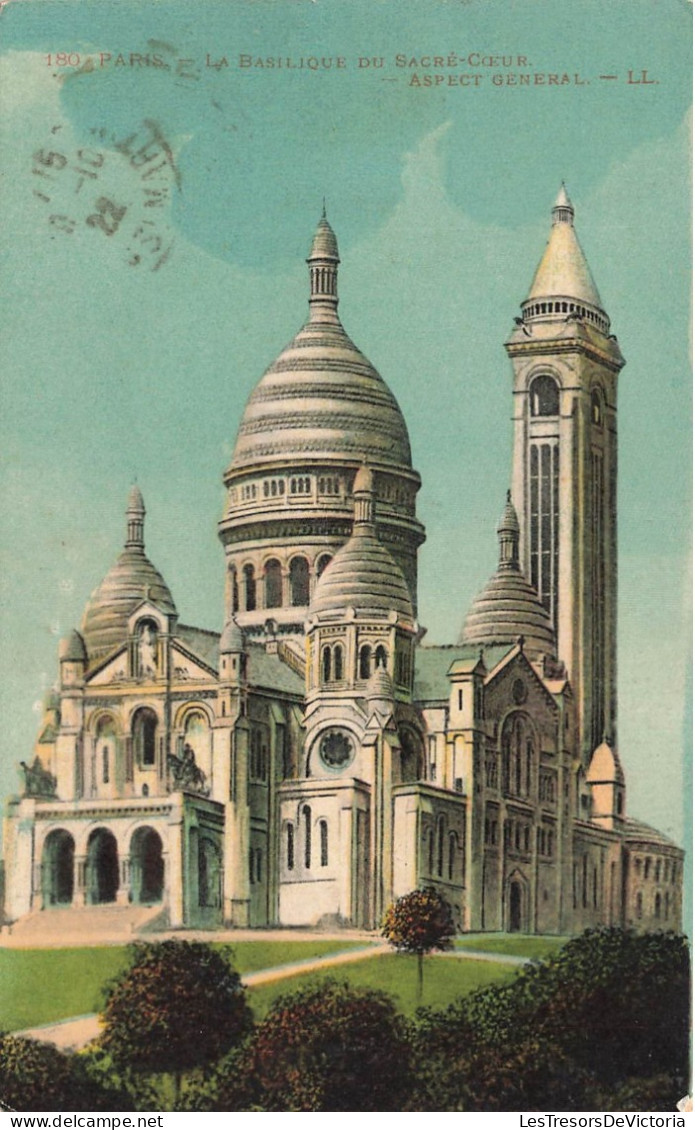 FRANCE - Paris - La Basilique Du Sacré Cœur - Aspect Général - Carte Postale Ancienne - Sacré-Coeur