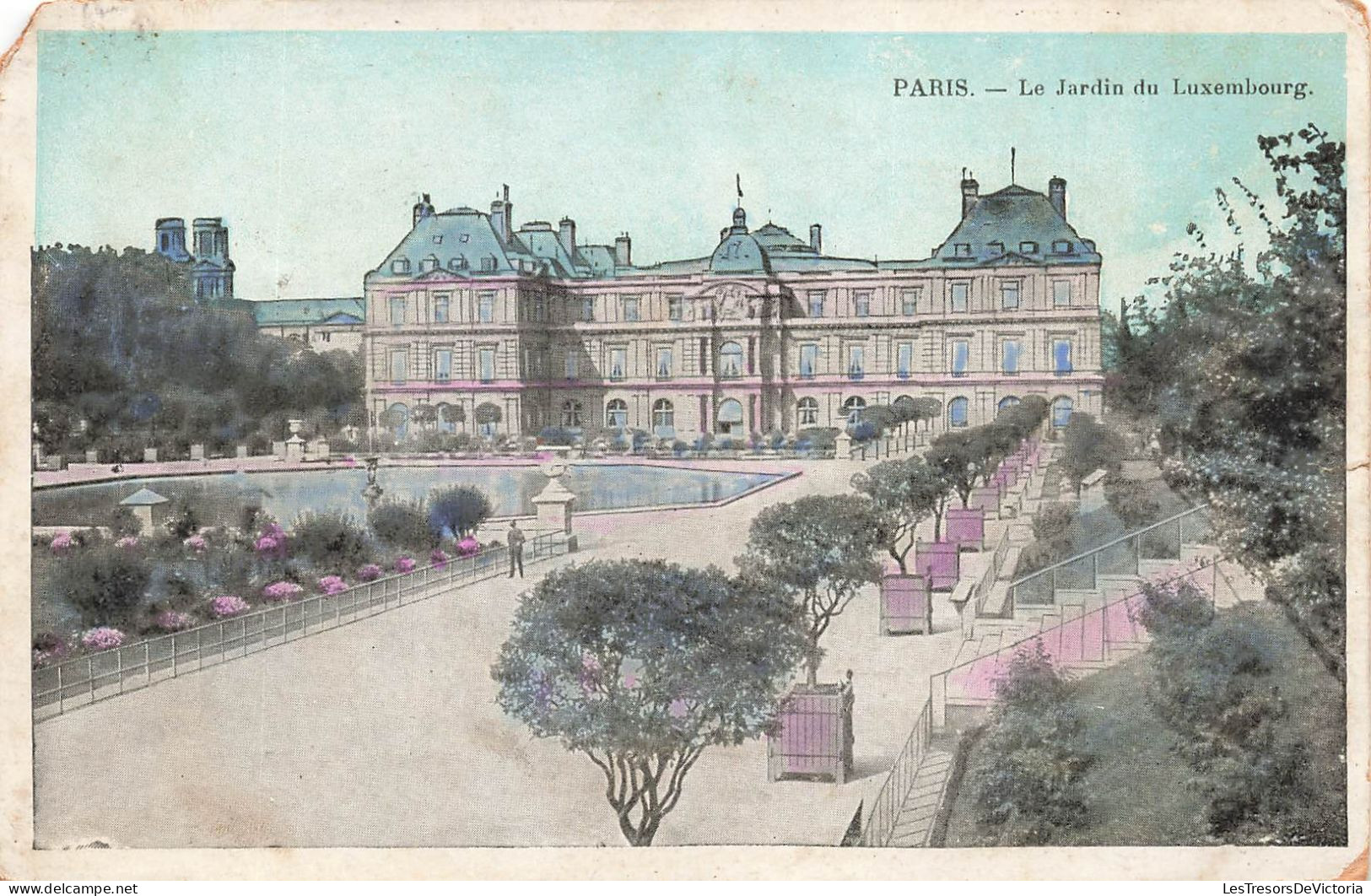 FRANCE - Paris - Le Jardin Du Luxembourg - Carte Postale Ancienne - Autres Monuments, édifices