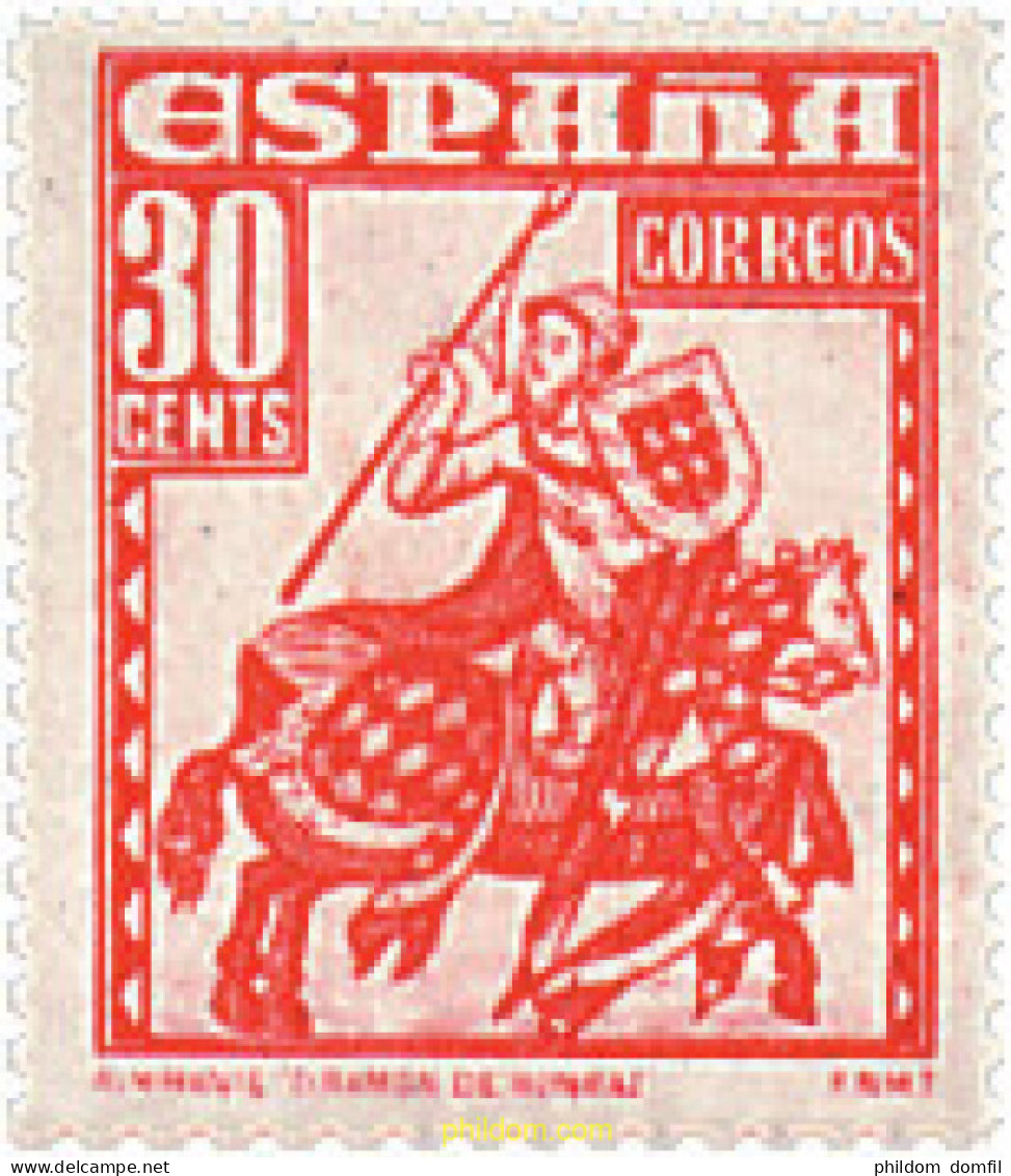 208943 MNH ESPAÑA 1948 PERSONAJES - Ungebraucht