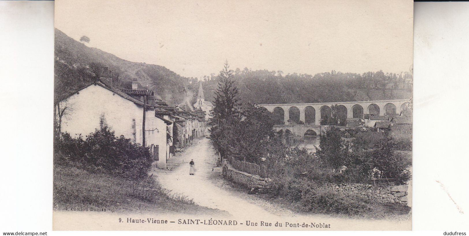 SAINT LEONARD VUE PRISE DU PONT DE NOBLAT - Saint Leonard De Noblat