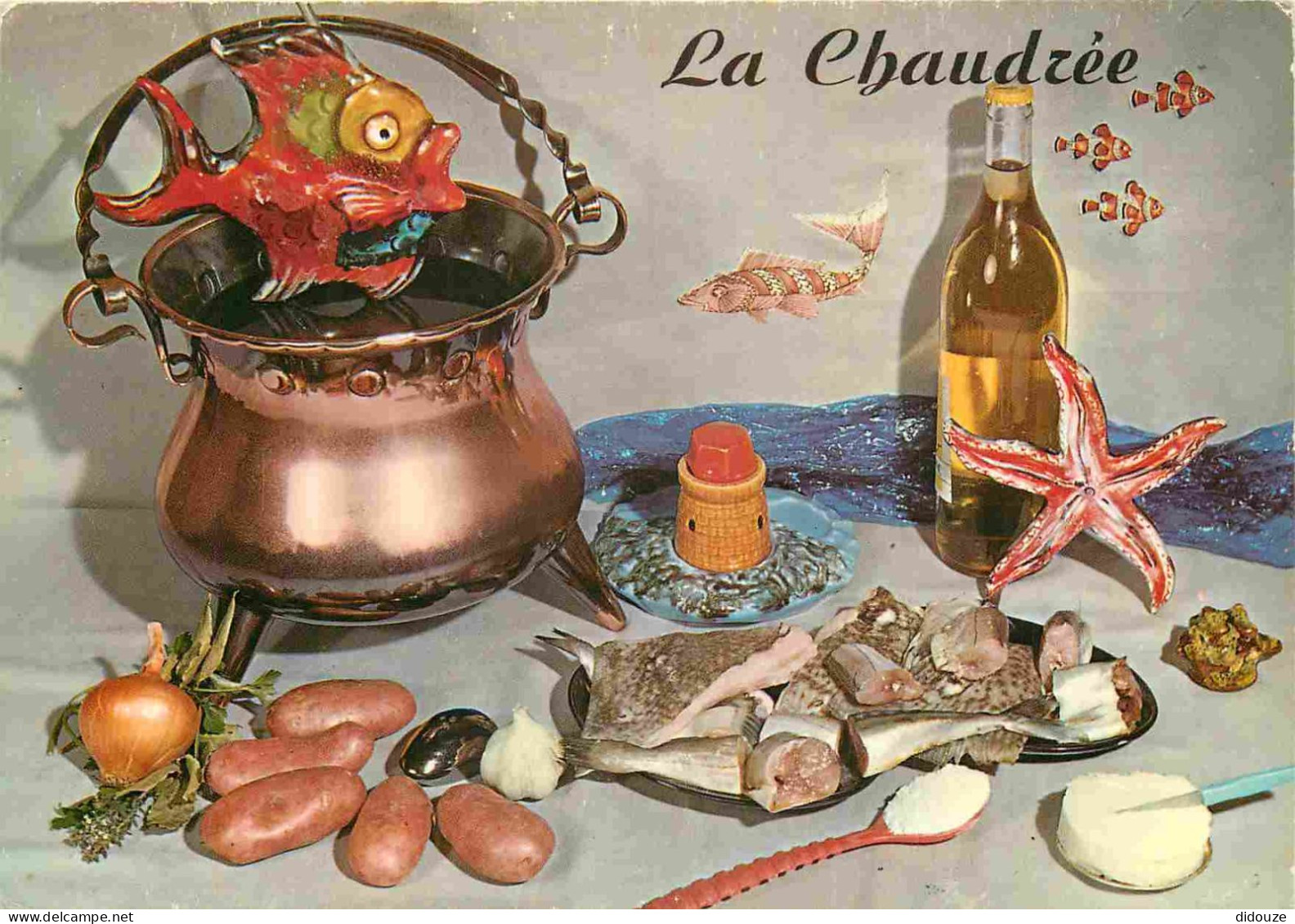 Recettes De Cuisine - La Chaudrée - Gastronomie - CPM - Voir Scans Recto-Verso - Recettes (cuisine)