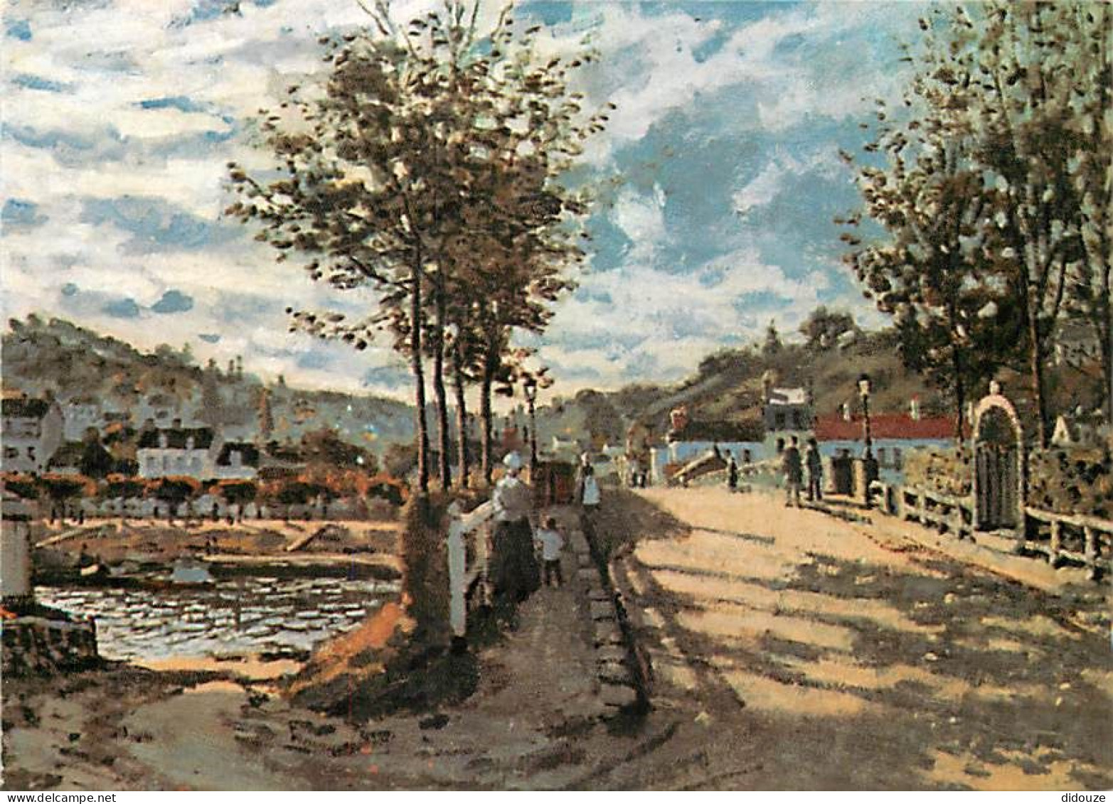 Art - Peinture - Claude Monet - La Seine à Bougival, 1869 - The Seine At Bougival, 1869 - Carte Neuve - CPM - Voir Scans - Schilderijen
