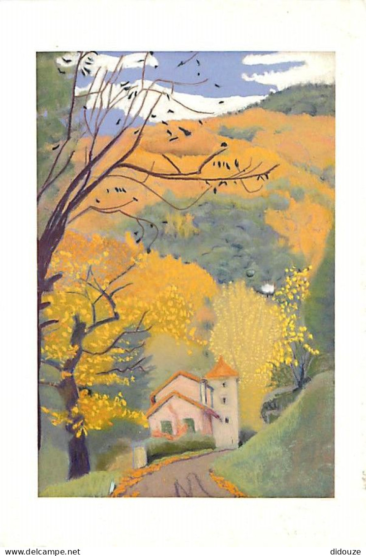 Art - Peinture - Mary Offermann - St Pierre In Autumn - CPM - Voir Scans Recto-Verso - Schilderijen