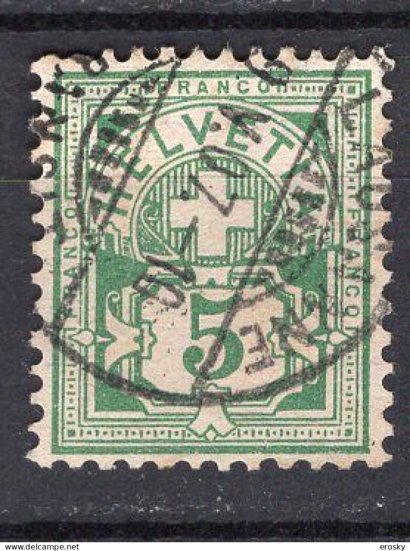 T1710 - SUISSE SWITZERLAND Yv N°102 - Used Stamps