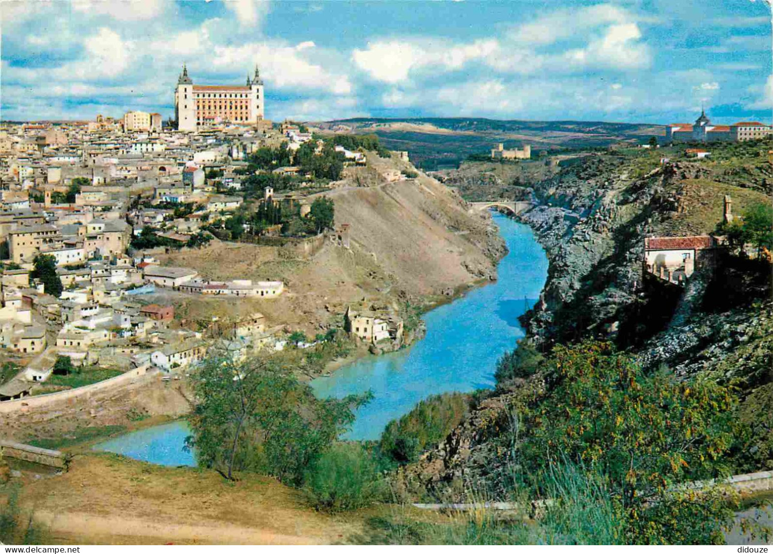 Espagne - Espana - Castilla La Mancha - Toledo - Vista Parcial Y Rio Tajo - Vue Partielle Et Fleuve Tajo - CPM - Voir Sc - Toledo