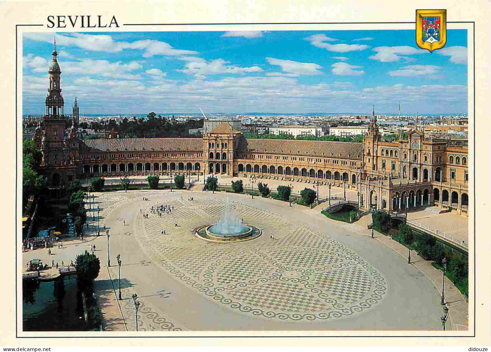 Espagne - Espana - Andalucia - Sevilla - Plaza De Espana - Place D'Espagne - Espana - CPM - Voir Scans Recto-Verso - Sevilla