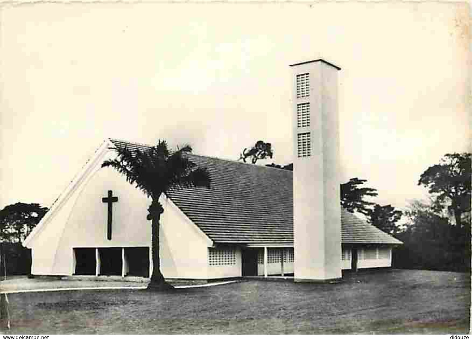 Cameroun - La Chapelle Du Collège évangélique De Libamba - CPM - Voir Scans Recto-Verso - Cameroun