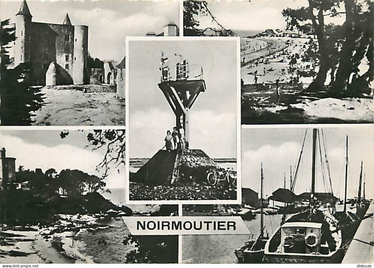 85 - Ile De Noirmoutier - Multivues - CPSM Grand Format - Voir Timbre - CPM - Voir Scans Recto-Verso - Ile De Noirmoutier