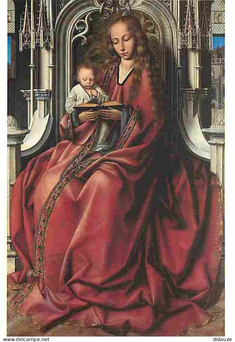 Art - Peinture Religieuse - Quinten Massys - La Vierge Et L'Enfant - Bruxelles - Musées Royaux Des Beaux Arts - Carte Ne - Gemälde, Glasmalereien & Statuen