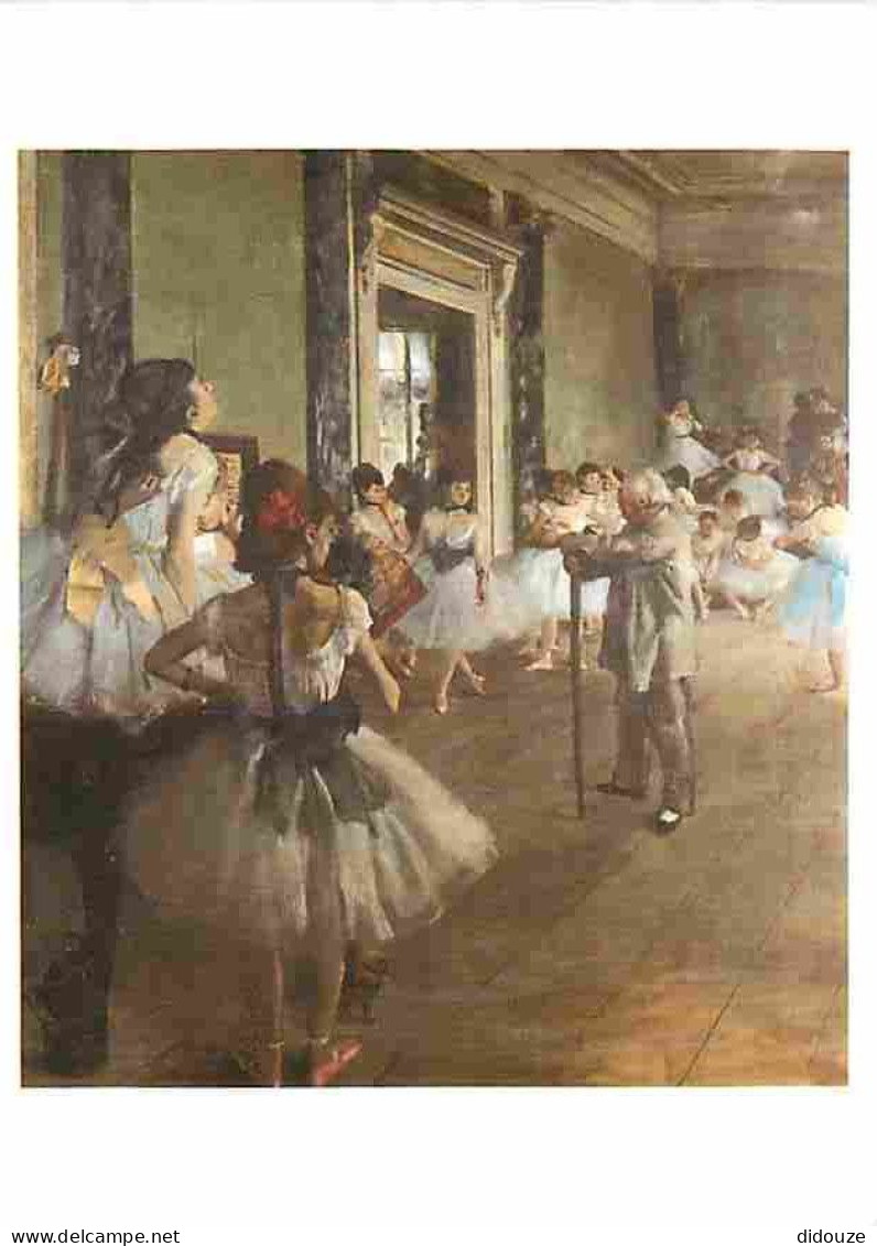 Art - Peinture - Edgar Degas - La Classe De Danse - CPM - Voir Scans Recto-Verso - Schilderijen
